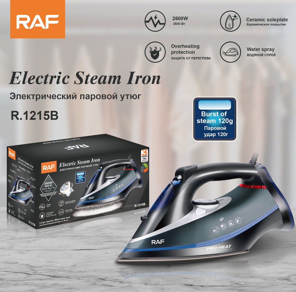 English European Standard New Ceramic Floor Electric Iron R.1215 Hot-selling Hotel Supplies Iron Electric Iron