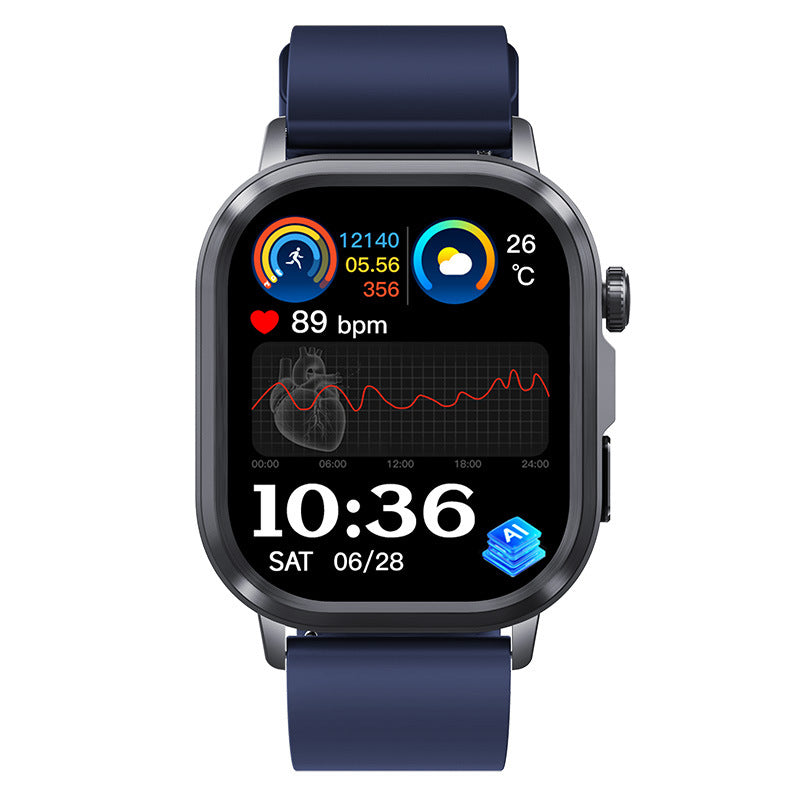 et573AI ECG Smart Health Management Watch Non-Invasive Blood Sugar Uric Acid Blood Lipid Monitoring Smart Watch
