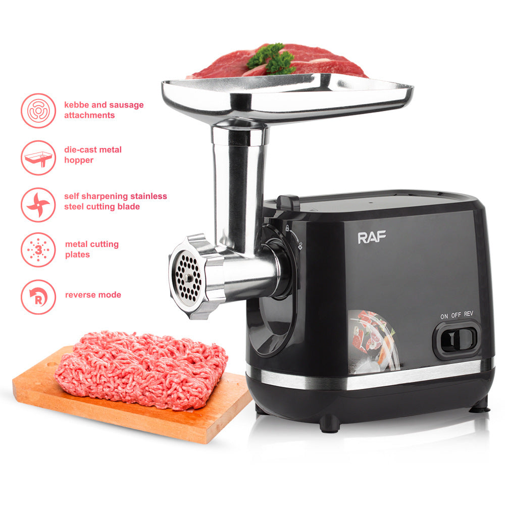 【Exclusive for 】Electric Meat Grinder Household Multi-Functional Fully Automatic Stainless Steel Mincer Meat Grinder Sausage Maker