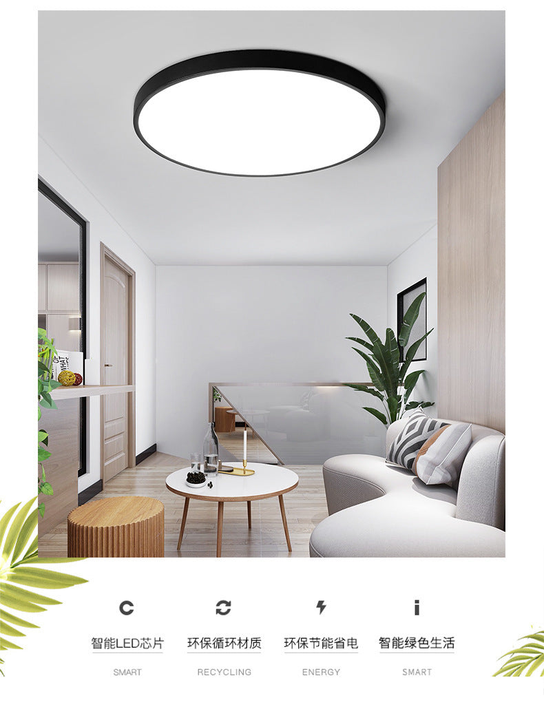 Modern simple personality square living room lamp Nordic Creative Home Use led Bedroom Ceiling Light Zhongshan Lighting Fixtures