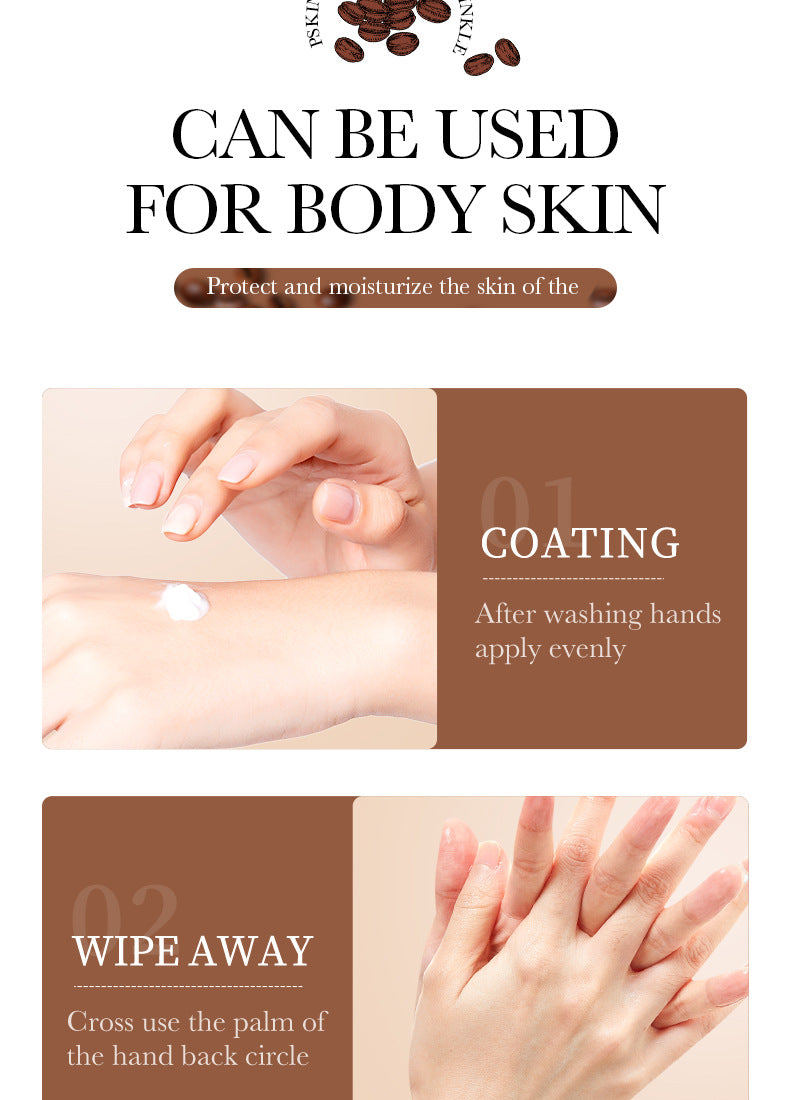 Full English Coffee Hand Cream30g SADOER Moisturizing, anti-chapped, hydrating hand cream for  foreign trade wholesale