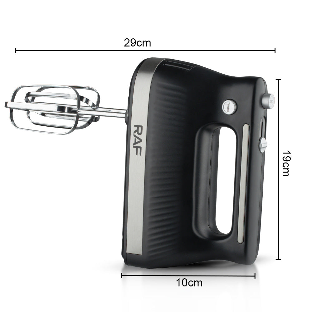 RAF EU Standard Electric Egg Beater for Home Baking, Small Cake Mixer, Automatic Egg Beater for Cream