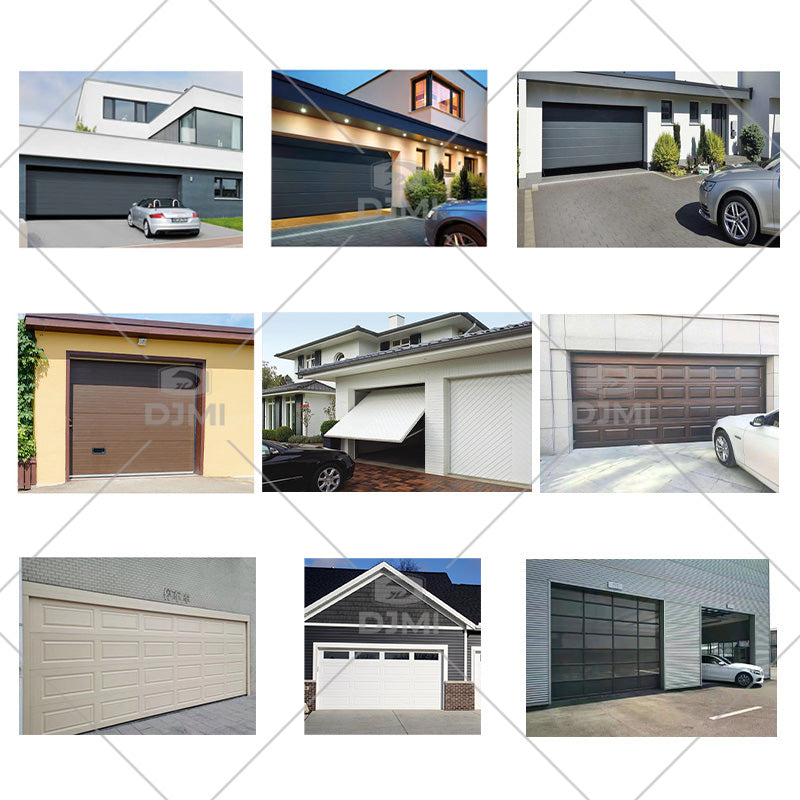 9x7 Garage Door With Window Garage Door Opener Automatic Anual Aluminum Roller Shutter Doors
