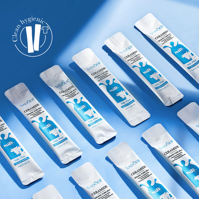 Milk Sleeping Mask SADOER Ceramide Mask Skin Rejuvenation Moisturizing Mask Cross-Border Wholesale