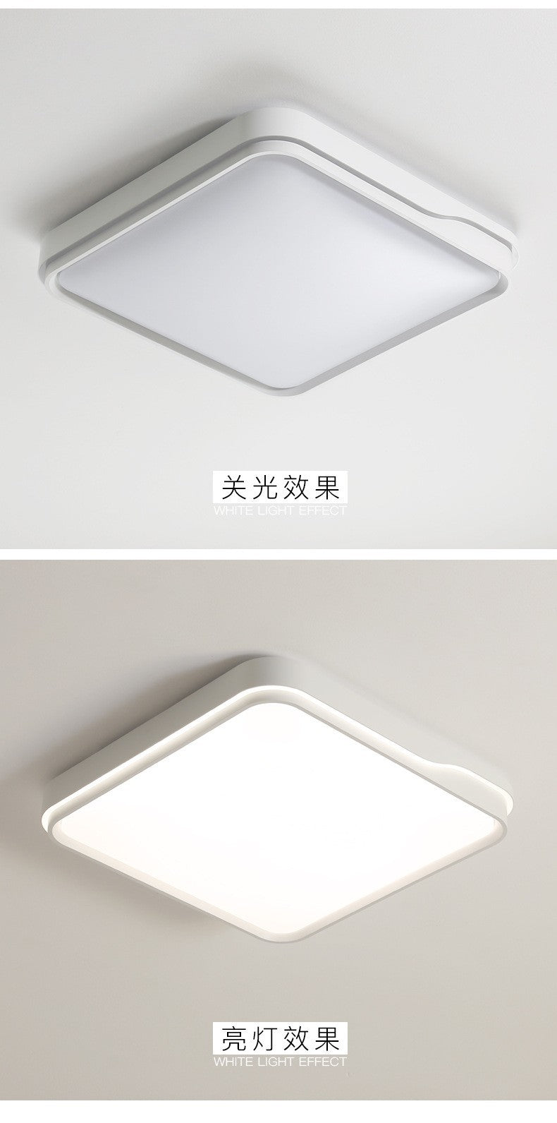 Full Spectrum Ceiling Light led Master Bedroom Light Round Modern Minimalist Room Light Creative Living Room Light Home Atmosphere