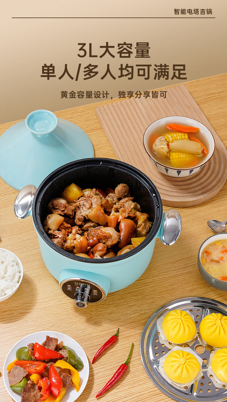 Manufacturer  Wholesale Household Tagine Pot Electric Pressure Cooker Small Steaming and Cooking Integrated Micro Pressure Cooker Pressure Cooker