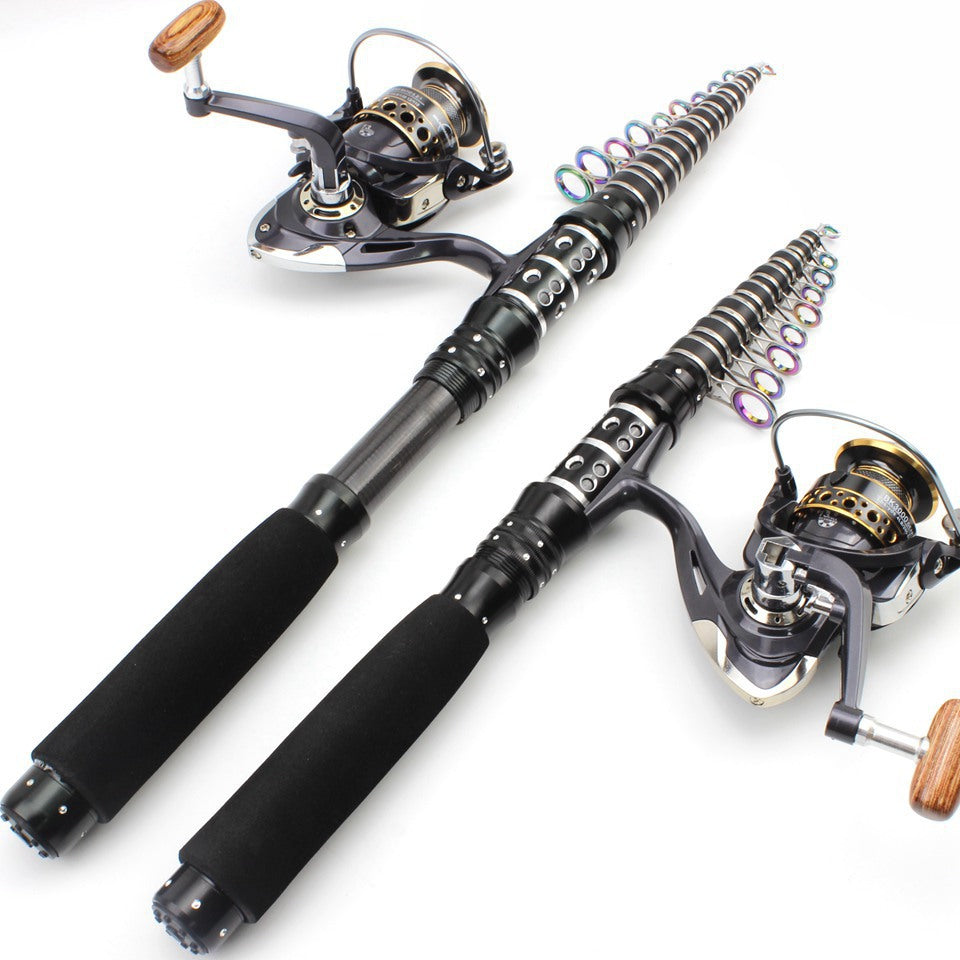 Ultra-short Ultra-hard Rock Fishing Rod Short Section Small Sea Rod Can Be Used FBA Overseas Warehouse Fishing Gear Set European and American Rods