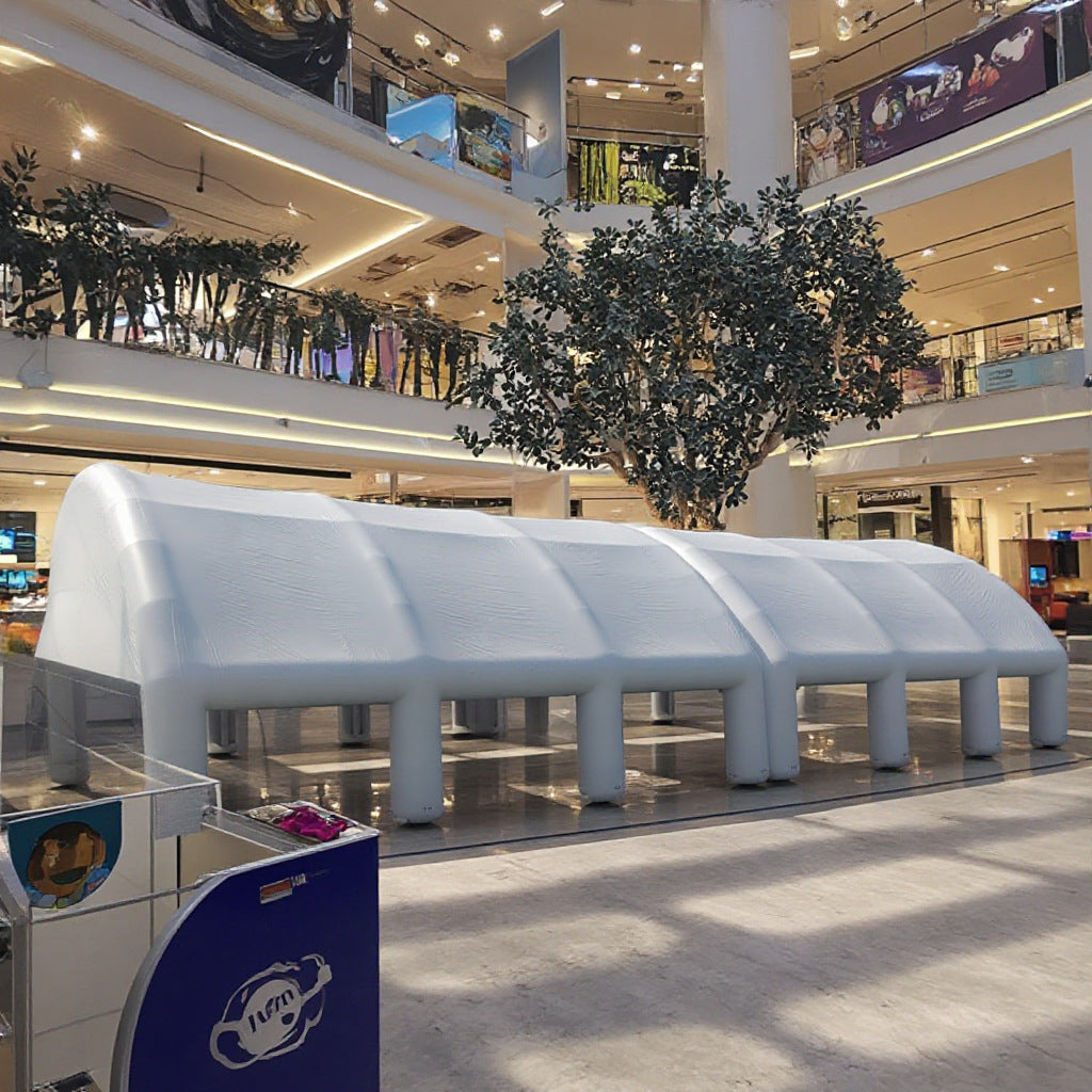 Internet Celebrity Inflatable Tent Large Outdoor Wedding Exhibition Mobile Banquet Tent Emergency Rescue Anti-epidemic Insulation Double Layer