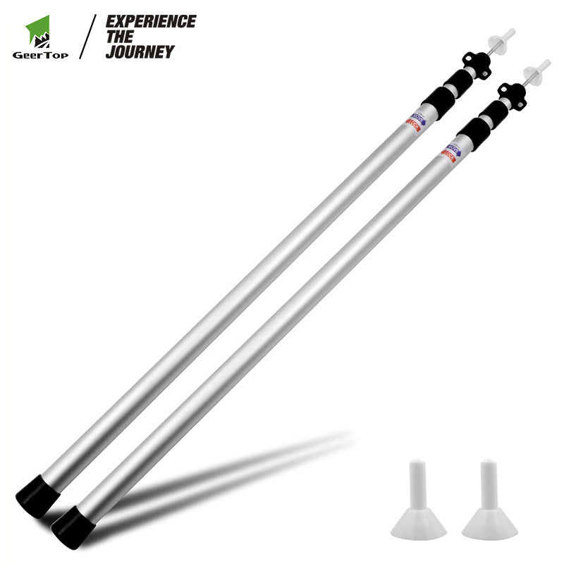 Outdoor Canopy Camping Waterproof Sunshade Large Space Four-Corner Canopy Portable Multi-Functional Setup