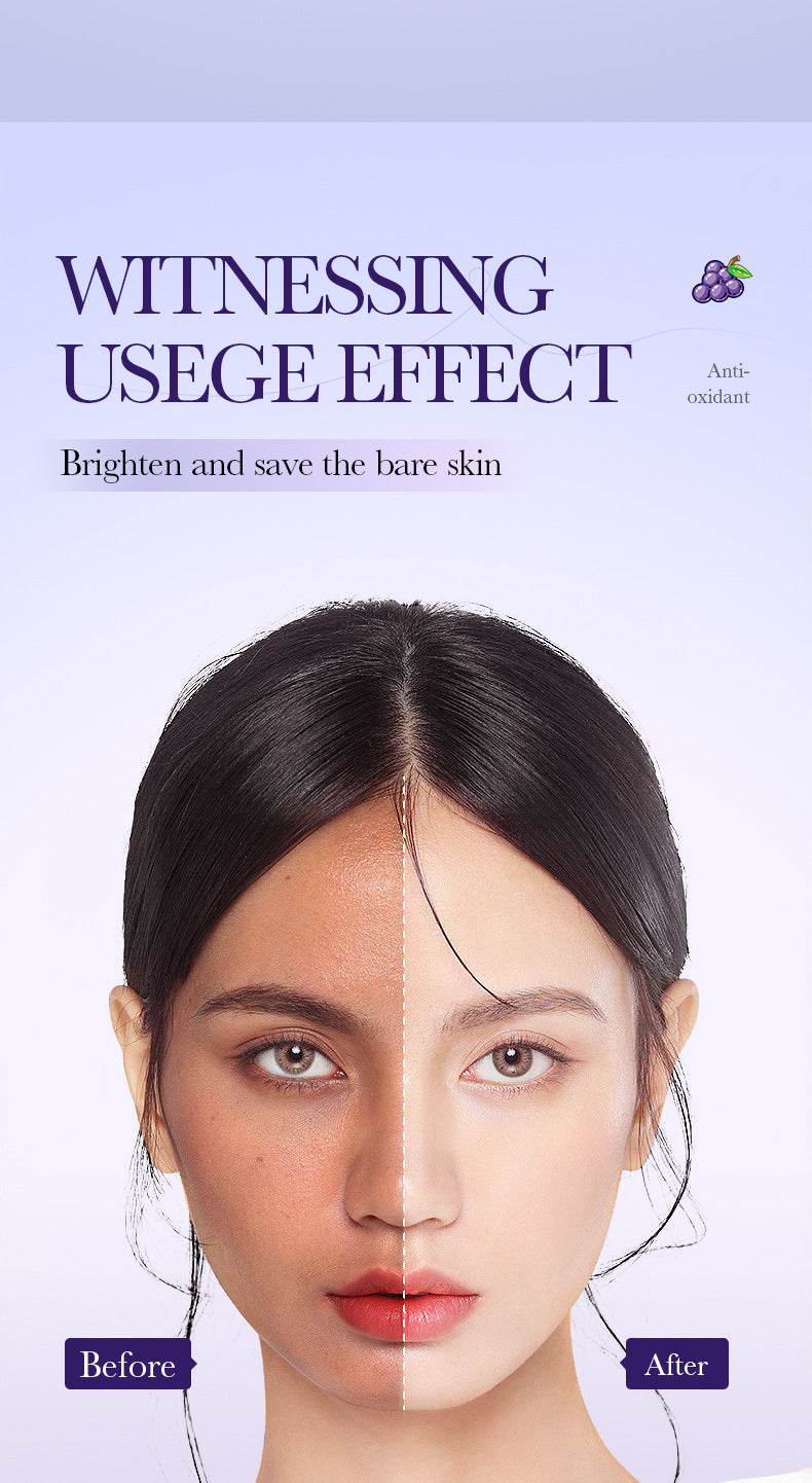 Makeup SADOER Grape Seed Concealer Brightening Cream Skin Softening Face Cream Live Streaming Cross-Border Wholesale