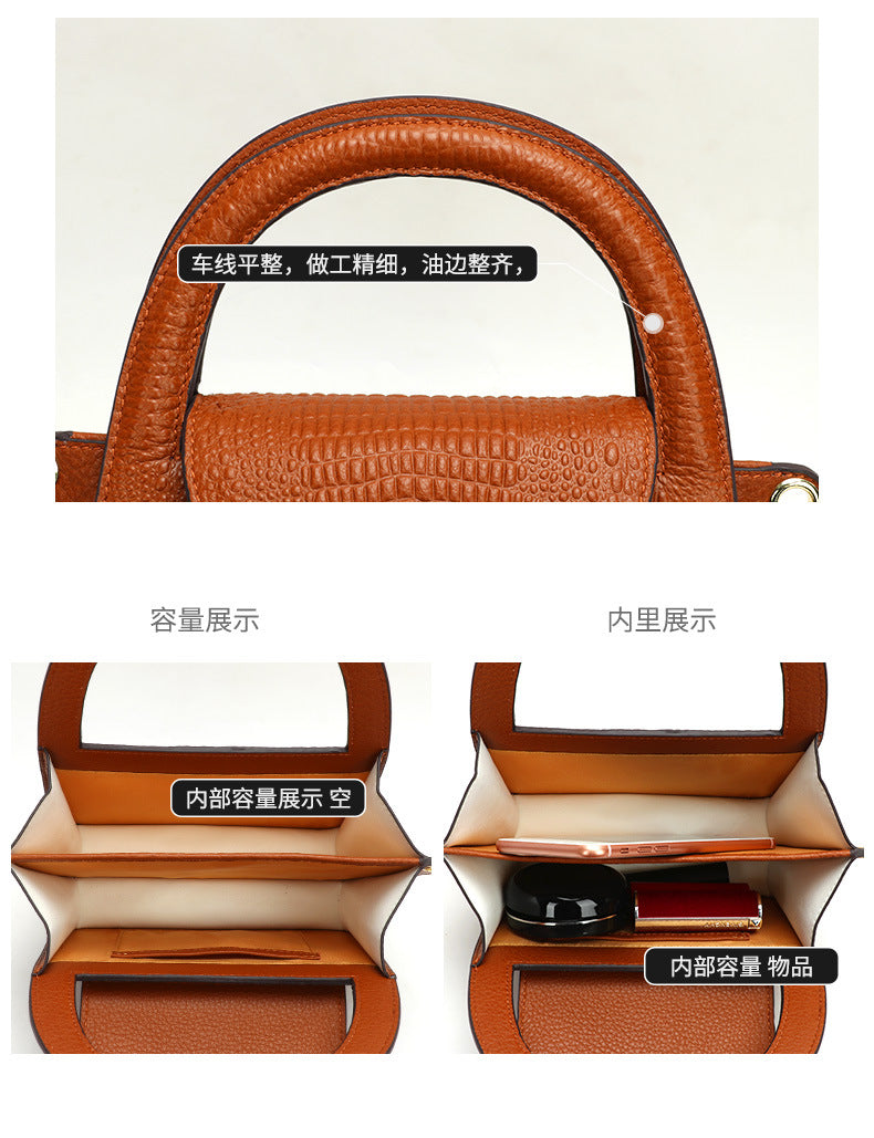 Spring and Autumn New Retro Women's Bag Trendy Fashionable Unique Niche Versatile Crossbody Bag Casual Single Shoulder Small Square Bag