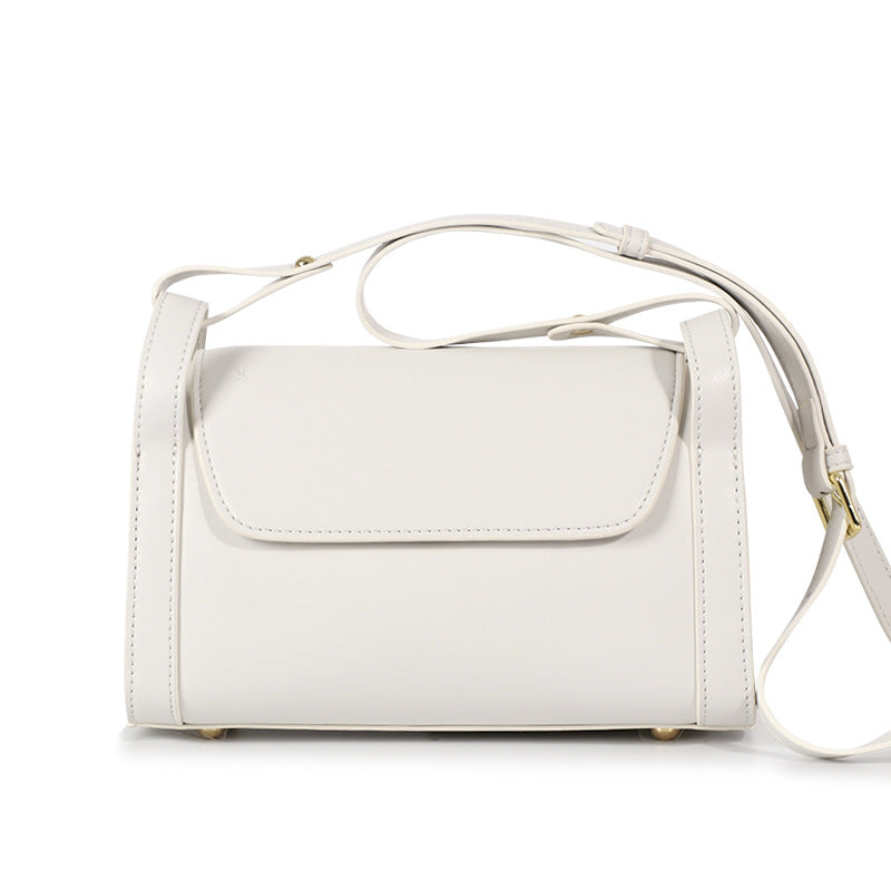 Trolis New Women's Bag2024Vintage Crossbody Bag Stylish Versatile Shoulder Bag Internet Celebrity Texture Small Square Bag