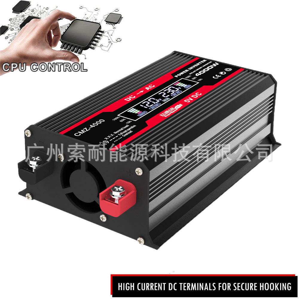Motorcycle and Car Accessories300W Car Converter Inverter Car Inverter Power Supply12V Turn110V/220V