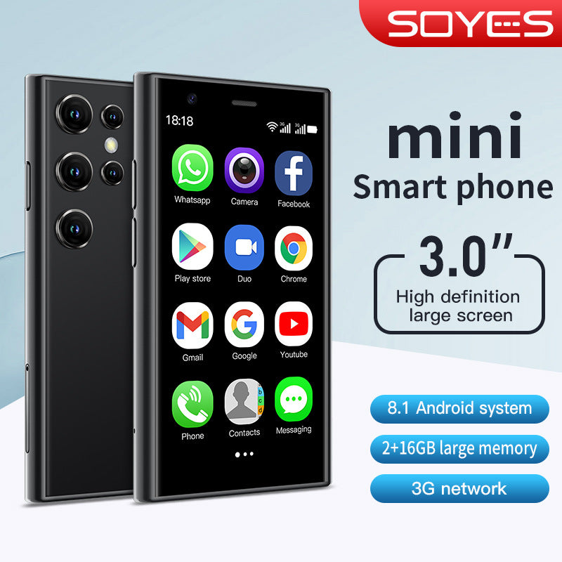 S23Pro Mini Smartphone2+16All-Network Dual-SIM Dual-Standby Android mini Mobile Phone(Popular)