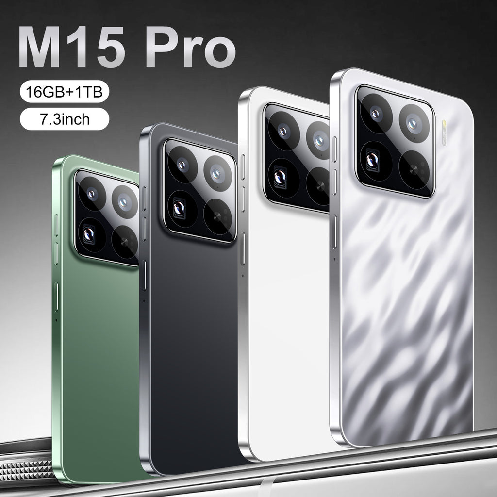 Popular M15 Pro Android Smartphone16+1T Factory Direct Sales Mobile Phone Available