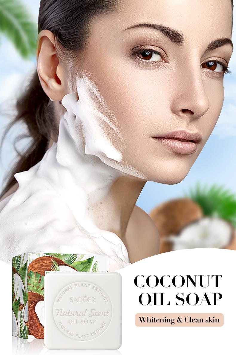 Full English Plant and Fruit Scented Soap100g SADOER Cleansing, Moisturizing Handmade Soap  Wholesale