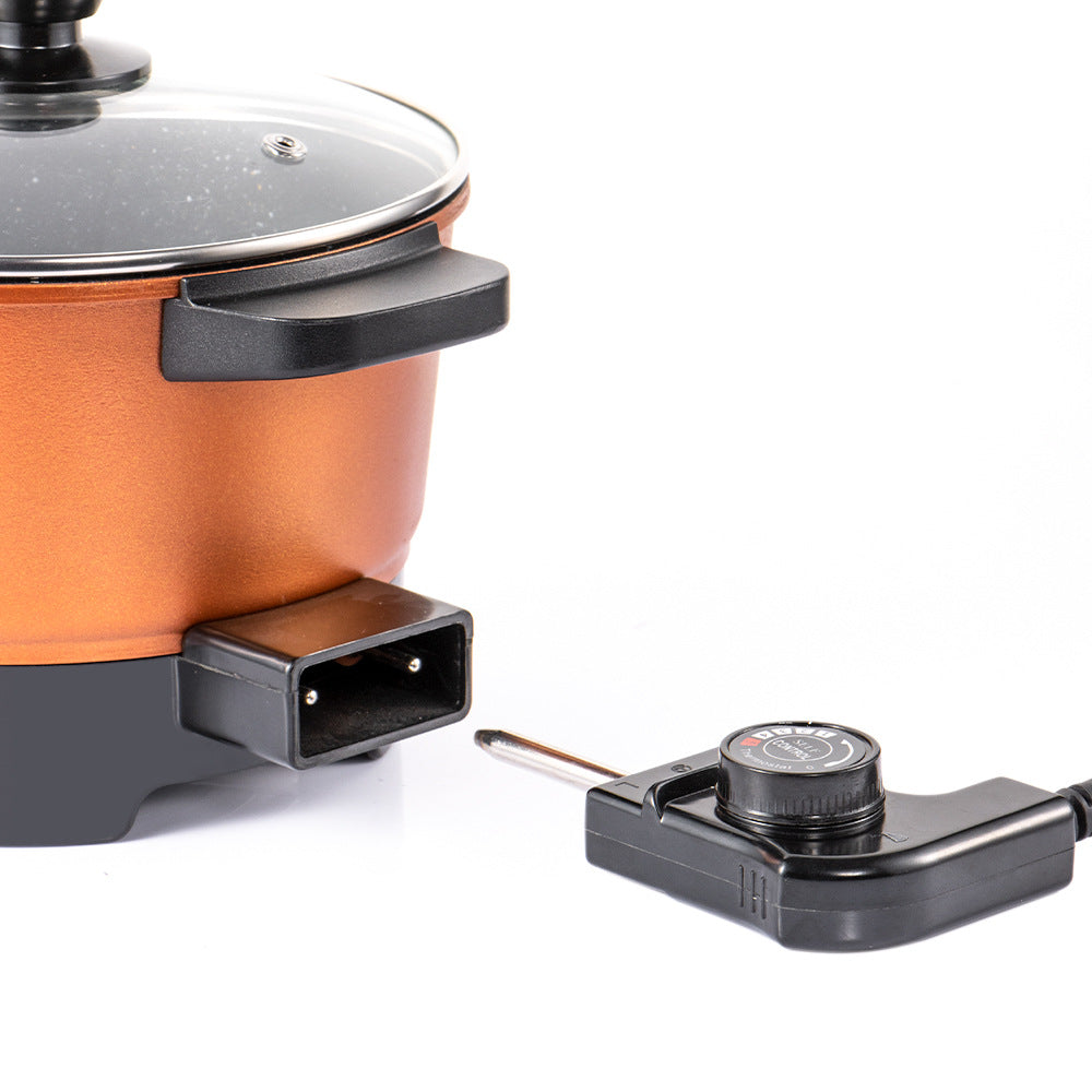 RAF European Standard Household Barbecue Hot Pot Grill and Hot Pot Combo Small Hot Pot BBQ All-in-One Pot Multifunctional Grill Machine