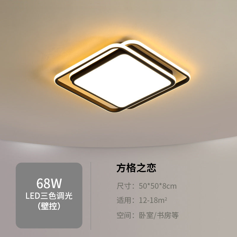 Wholesale led Ceiling Lamp Simple Modern Elegant Home Bedroom Living Room Light2025New Year's Rectangular Light Fixture