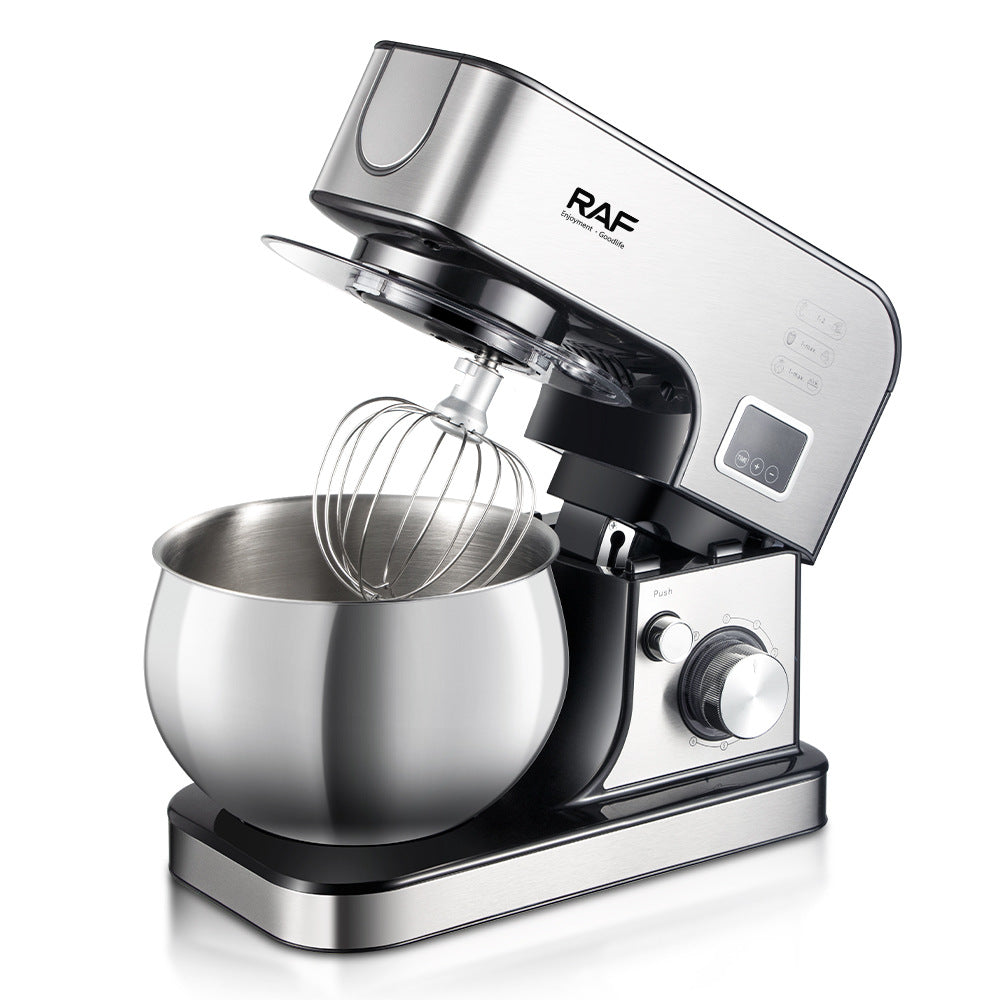 RAF European Standard Chef Machine Dough Mixer Fully Automatic Household Small Multi-Functional Egg Beater Liquid Dough Creamer