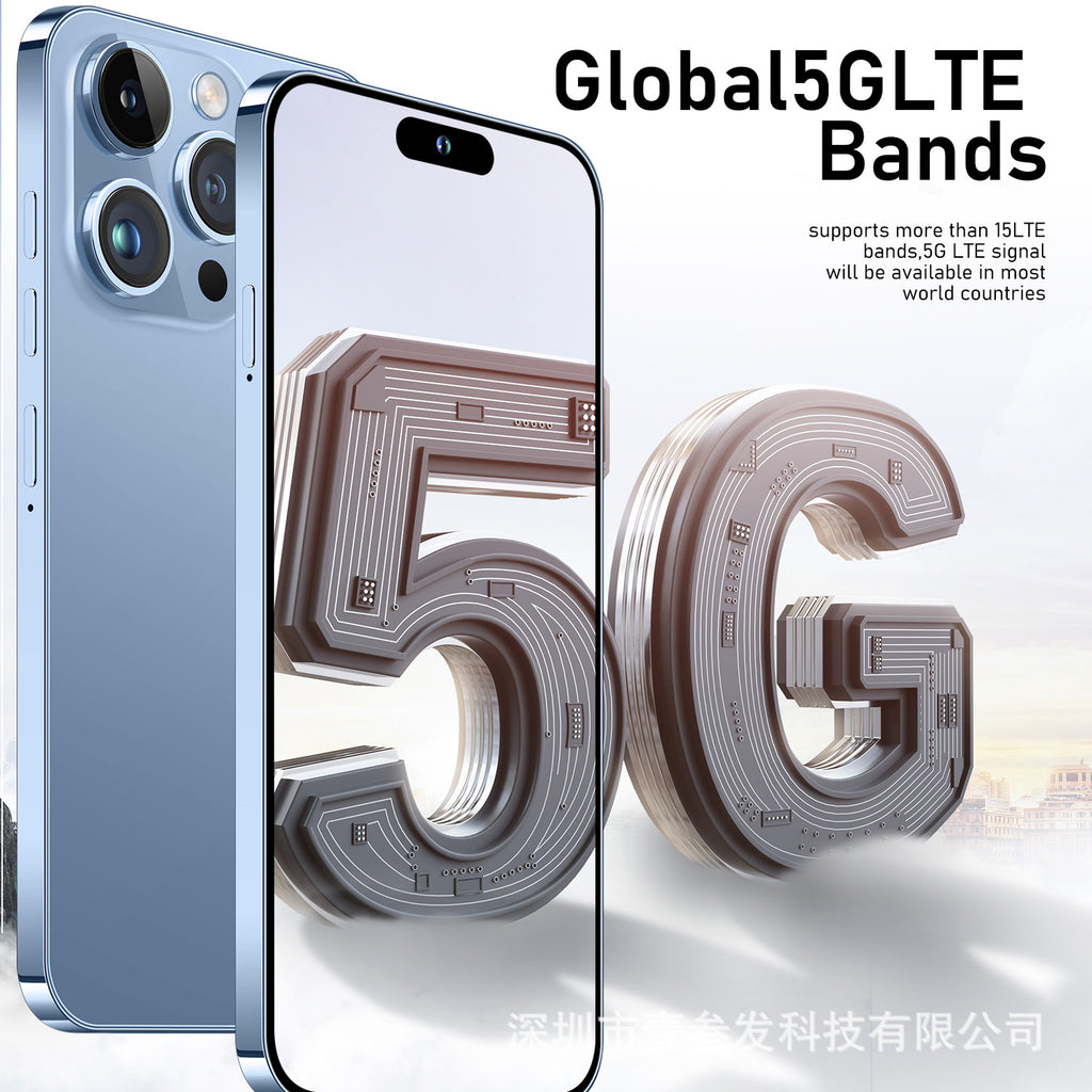 I15 ProMax Popular4+64G 6.5Inch Large Screen All-in-One Machine True4G Smart New Phone