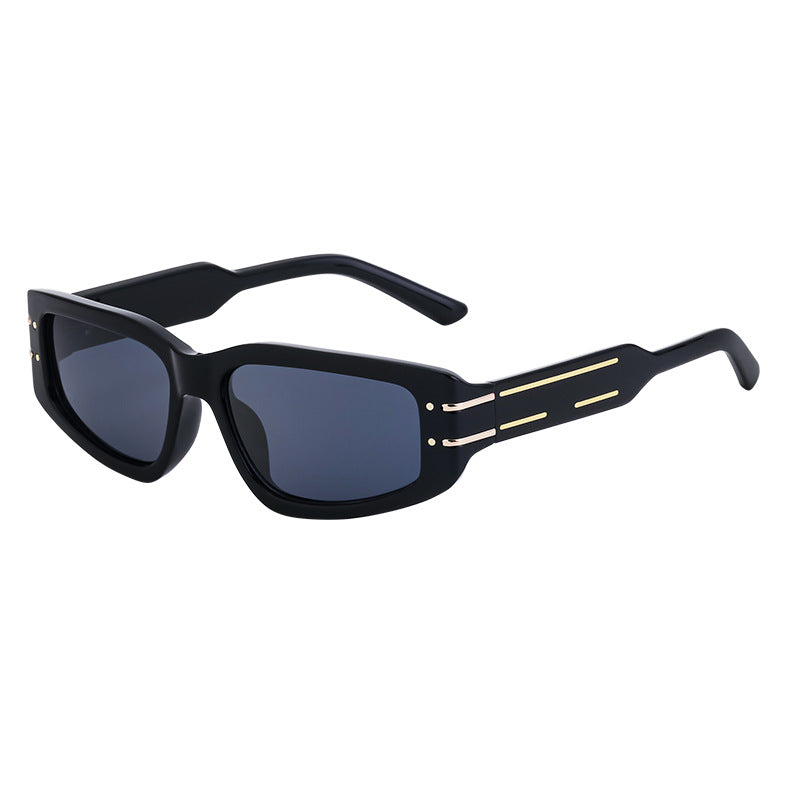 Fashion Square Frame Sunglasses for Women, Sun Protection, High-End European and American Style Small Frame Glasses Wholesale sunglasses Sunglasses
