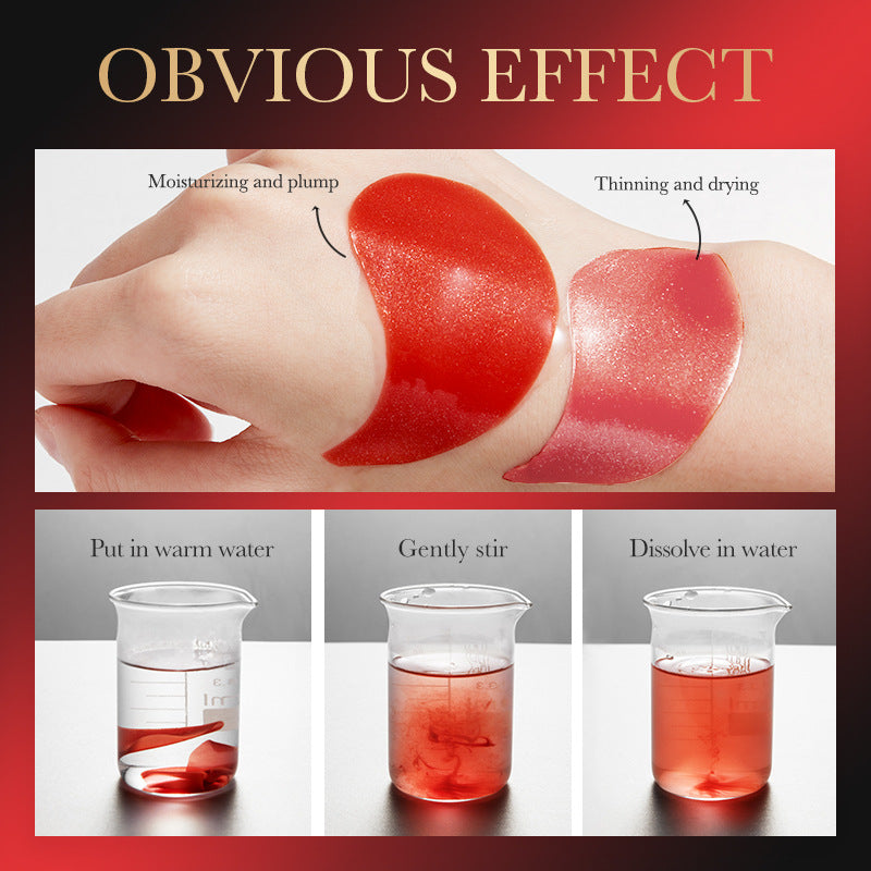 Red Pomegranate Eye Mask SADOER Moisturize the eye area, improve dark circles and wrinkles,  foreign trade wholesale