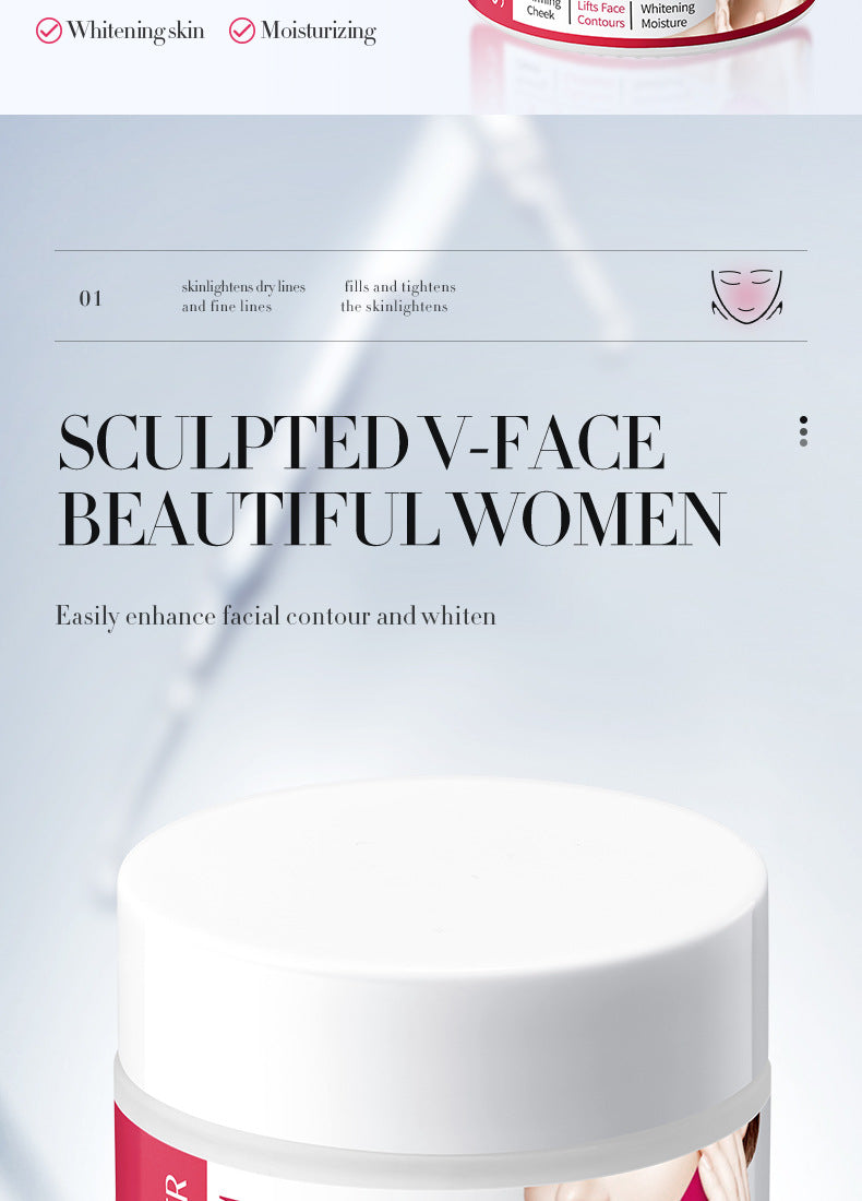 Full English V Face Tightening Cream30gSADOER Facial Lifting and Firming Skin Facial Cream  Foreign Trade Wholesale