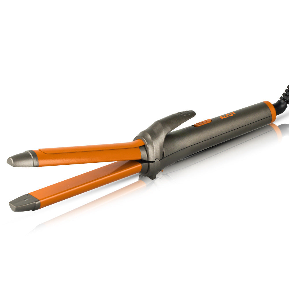 New 2-in-1 Curling Iron and Straightener Ceramic Plate Dry and Wet Dual-use Large Curling Bangs Hair Styling Tool