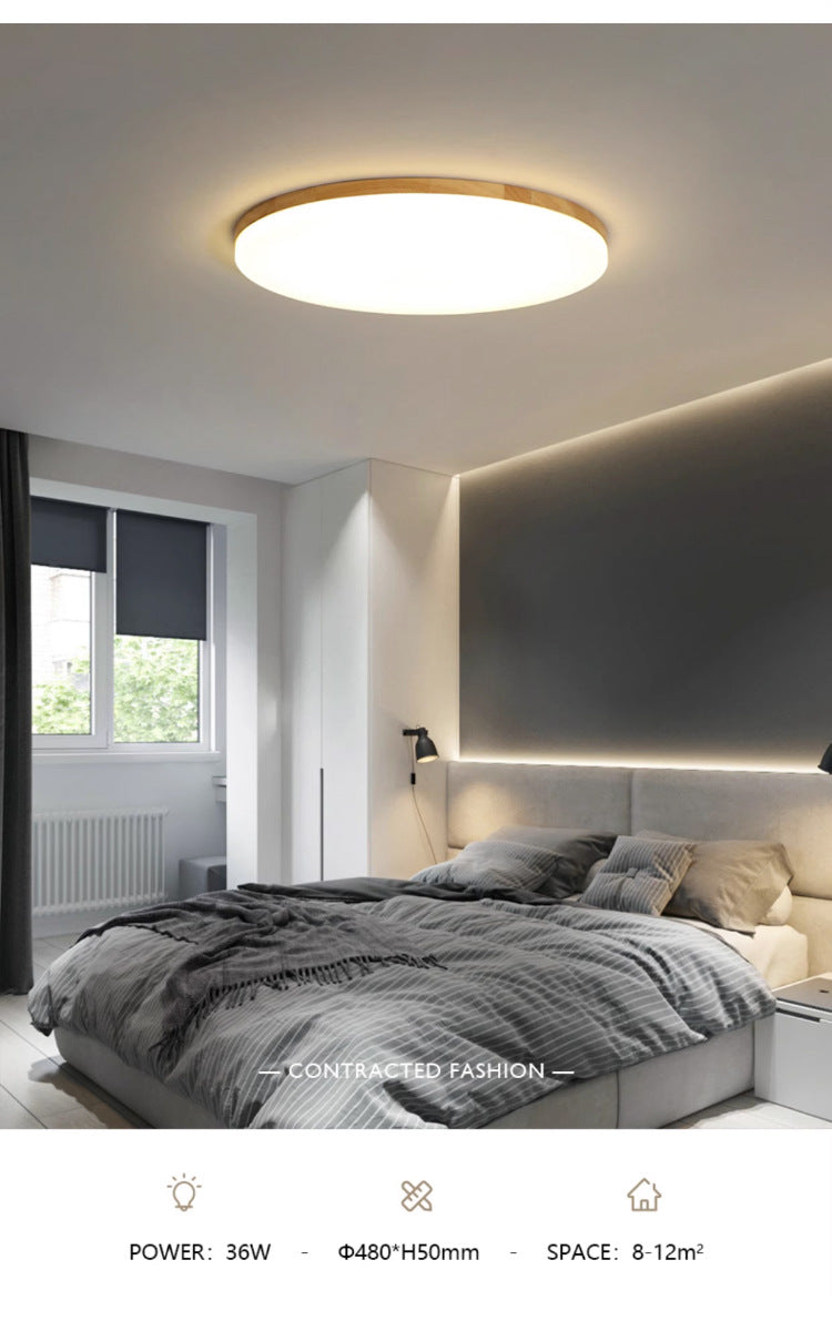 Zhongshan Lighting Galaxy Modern Simple Living Room Cozy Romantic Master Bedroom Study Room LED Ceiling Log Style Lighting Fixture