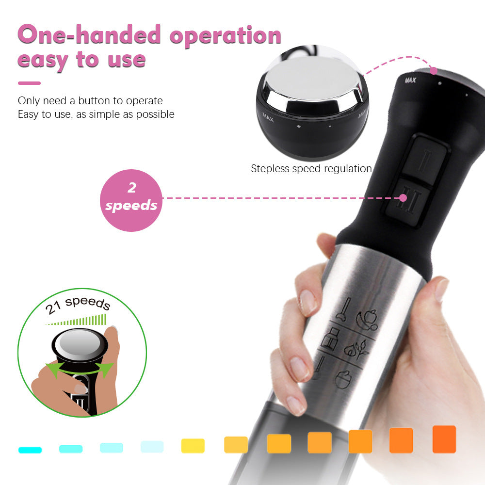 RAF Multifunctional Food Processor Baby Food Processor Stick Household Handheld Electric Meat Grinder R.292