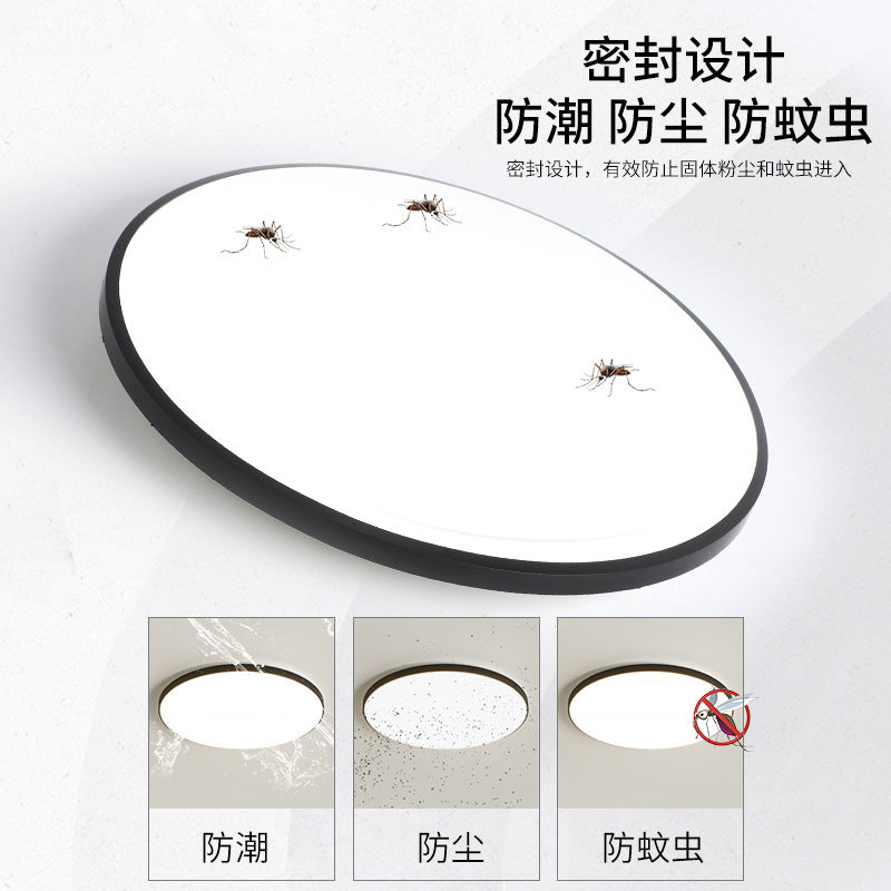 Triple-proof Light led Ceiling Light Ultra-Thin Corridor Aisle Light Modern Minimalist Balcony Light Round Bathroom Kitchen Light