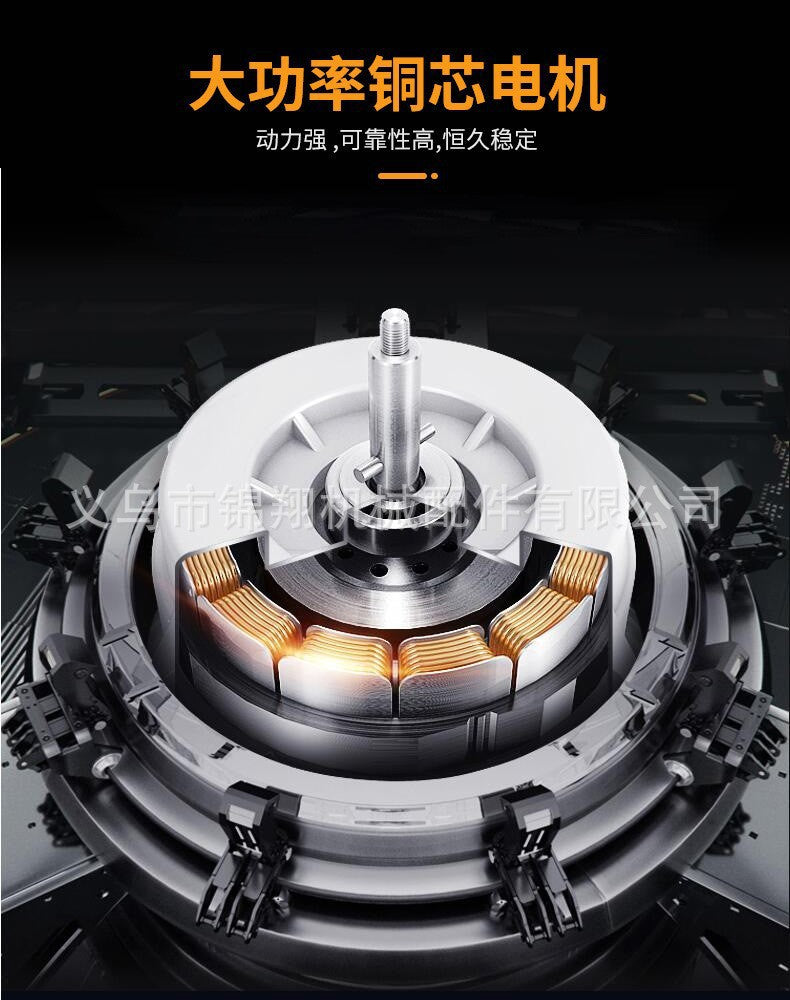 Industrial Hair Dryer Rechargeable Lithium Battery Blower Garden Dust Blower Electric Vehicle Dust Collector Suction Fan