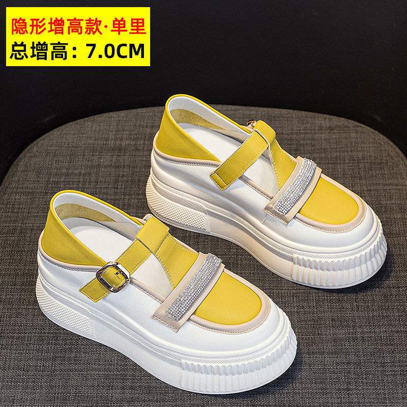 Women's Platform Sandals2025New Spring and Autumn Fairy Style Rhinestone Versatile Roman Shoes Platform Wedge Strap Sandals