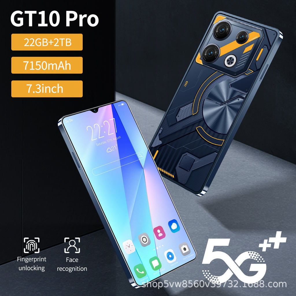 New In Stock Smart Phone GT10 Pro Dual Card Dual Standby22+2TB Factory for Android Smart Phone