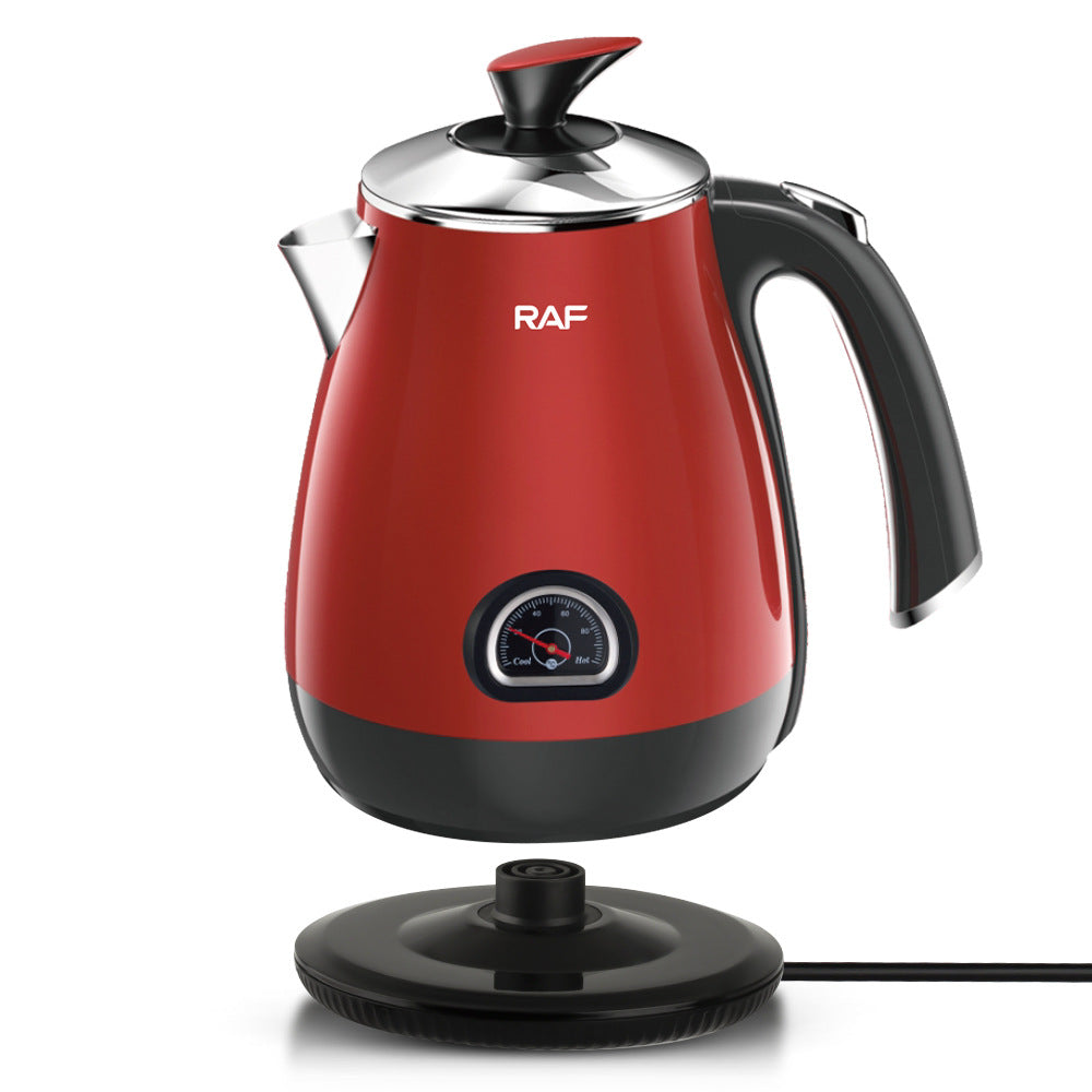 RAF European Standard Smart Multifunctional Electric Kettle for Home Use with Automatic Power Off and Stainless Steel Inner Tank1.5L