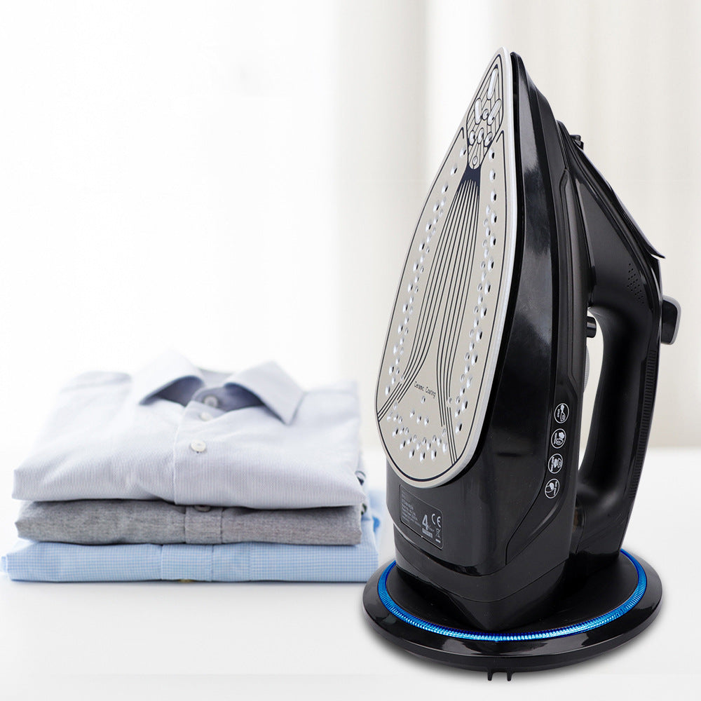 RAF EU Standard Electric Iron Household Handheld Wireless Wired Steam Electric Iron Detachable Ironing Machine for Clothes