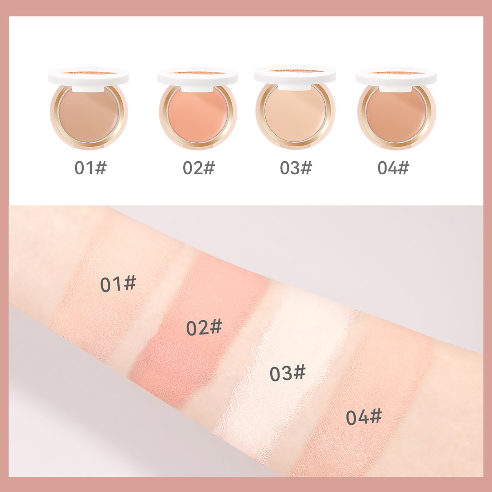 New Product SHELOVES Concealer Matte Highlighter Face Brightening Natural Shadow Tear Trough Concealer
