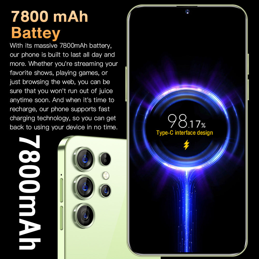 New S23 Ultra 7.3Inch16+1T All-in-One Smart Android Phone(Popular)