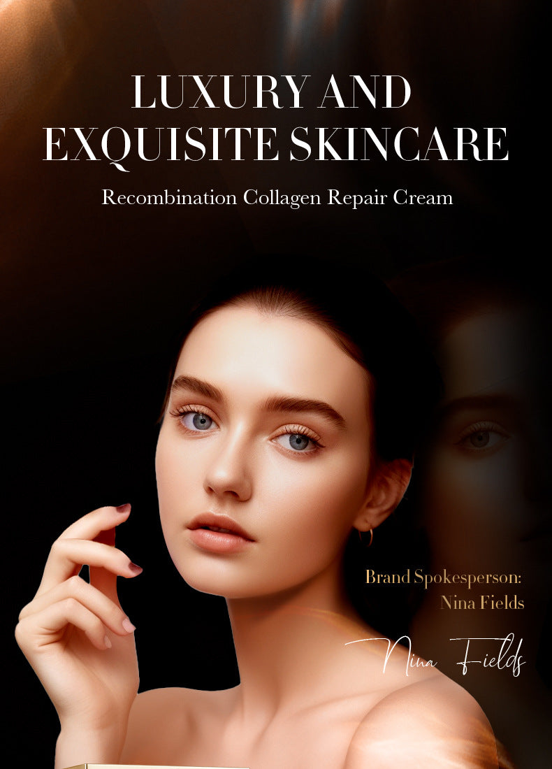 Full English Pearl Cream70g SADOER Collagen Hydrating Moisturizing Cream  Foreign Trade Wholesale