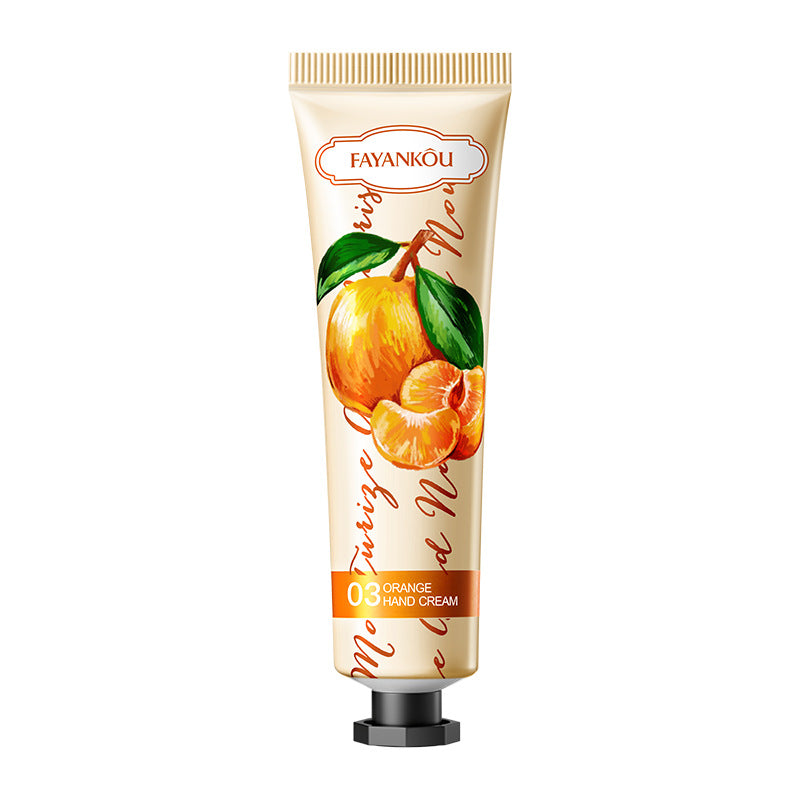Full English Plant and Fruit Hand Cream FAYANKOU Moisturizing Autumn and Winter Anti-Dry Crack Hand Cream  Foreign Trade Wholesale