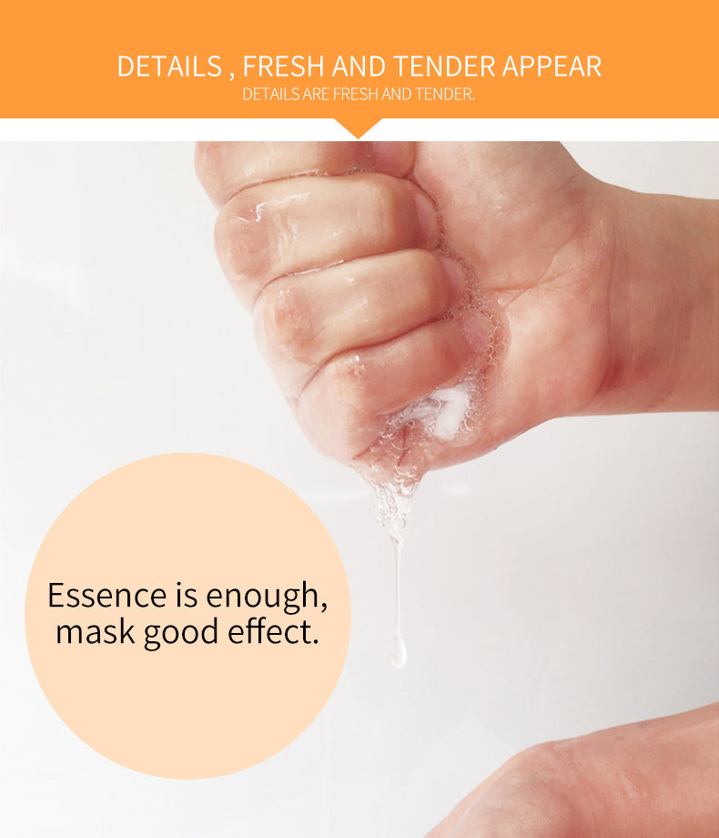 Cross-border Pineapple Face Mask25g  BIOAOUA Red Pomegranate Moisturizing Mask Cross-Border Foreign Trade Manufacturer Skincare Wholesale