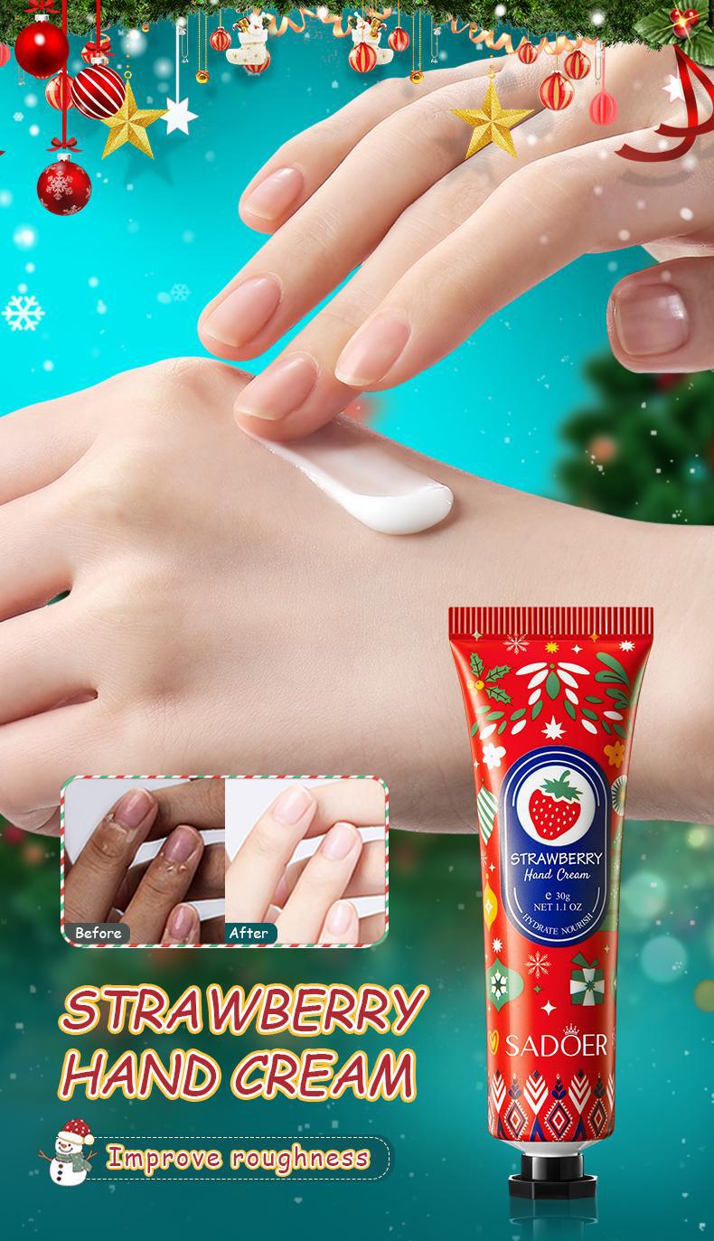 Honey Tender Hand Cream30g SADOER Skin Rejuvenation Hand Cream for Autumn and Winter Cross-Border Wholesale