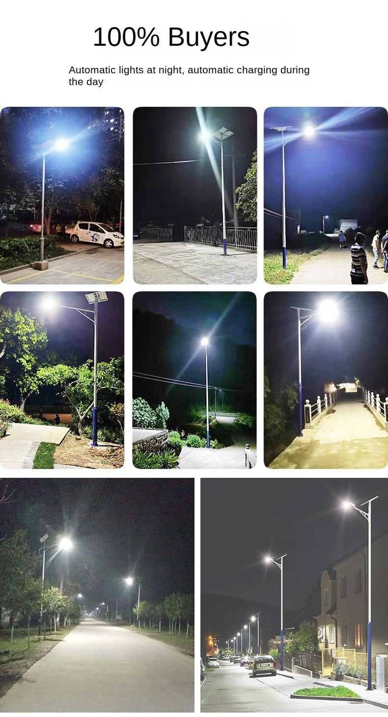 Engineering Solar Street Light Aluminum IP65 Waterproof Outdoor Courtyard Lighting 1000W 2000W 3000W LED Solar Light