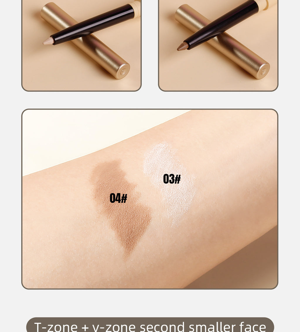 Fine Concealer Pen for Under-eye Dark Circles, Acne Marks, and Shadow Contouring Stick
