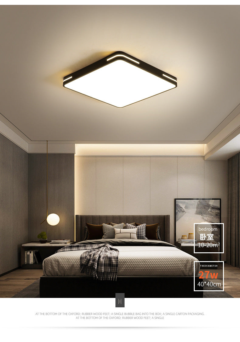 New led Living Room Ceiling Light Nordic Round Bedroom Light Simple Study Room Light Dining Room Balcony Lighting Fixture