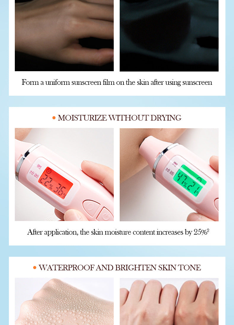 SPF60+Sunscreen30g SADOER Gold Collagen Protective Isolation Cross-Border Wholesale