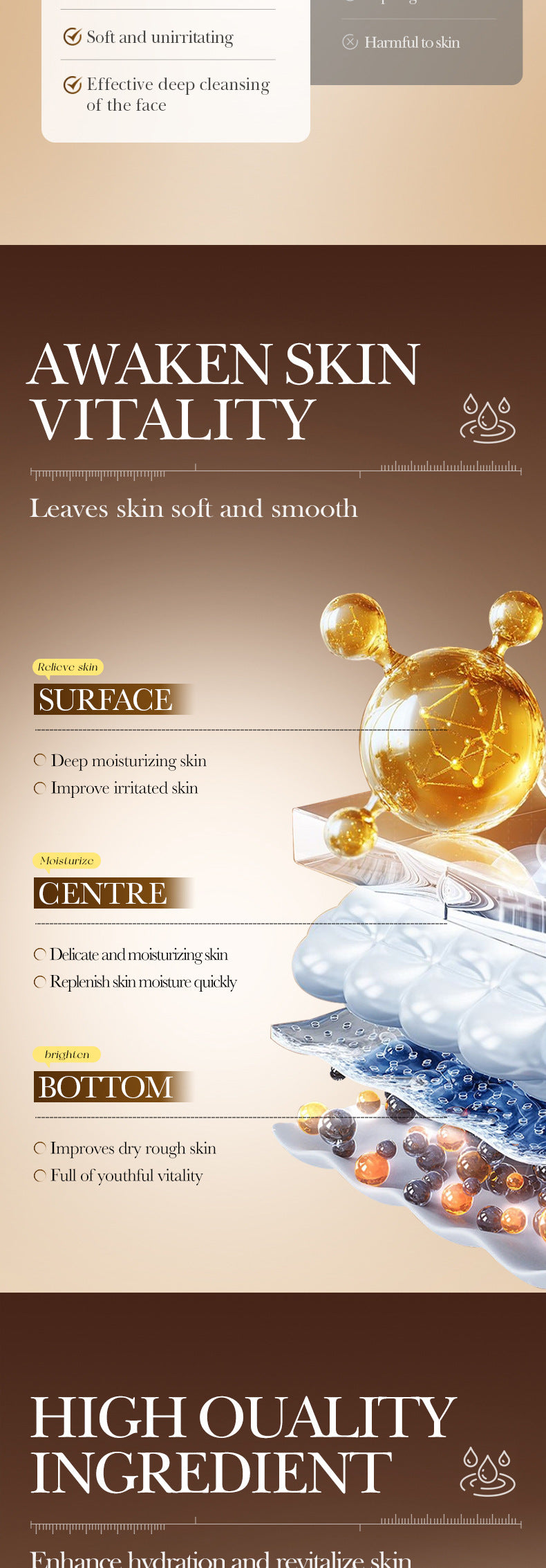 Ceramide Moisturizing and Brightening Set SADOER Moisturizing and Hydrating Set Box Cross-Border Wholesale
