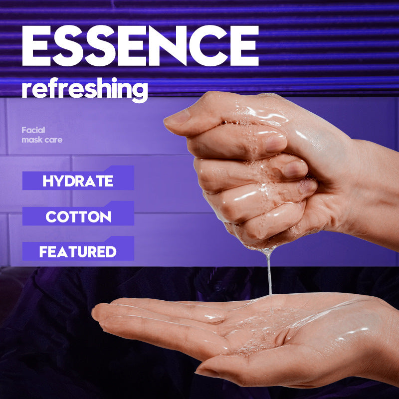 Full English Men's Face Mask25g SADOER Cool and Refreshing Men's Hydrating Mask Stickers  Wholesale