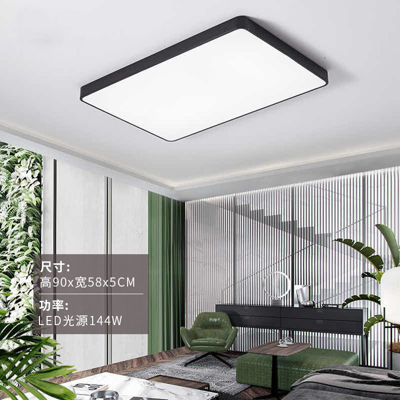 Modern simple personality square living room lamp Nordic Creative Home Use led Bedroom Ceiling Light Zhongshan Lighting Fixtures