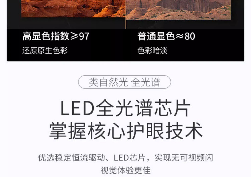 Zhongshan Full Spectrum Eye Protection Living Room Lamp Seamless Ceiling Light Modern Simple Elegant Lighting Three-Color Whole House Combination